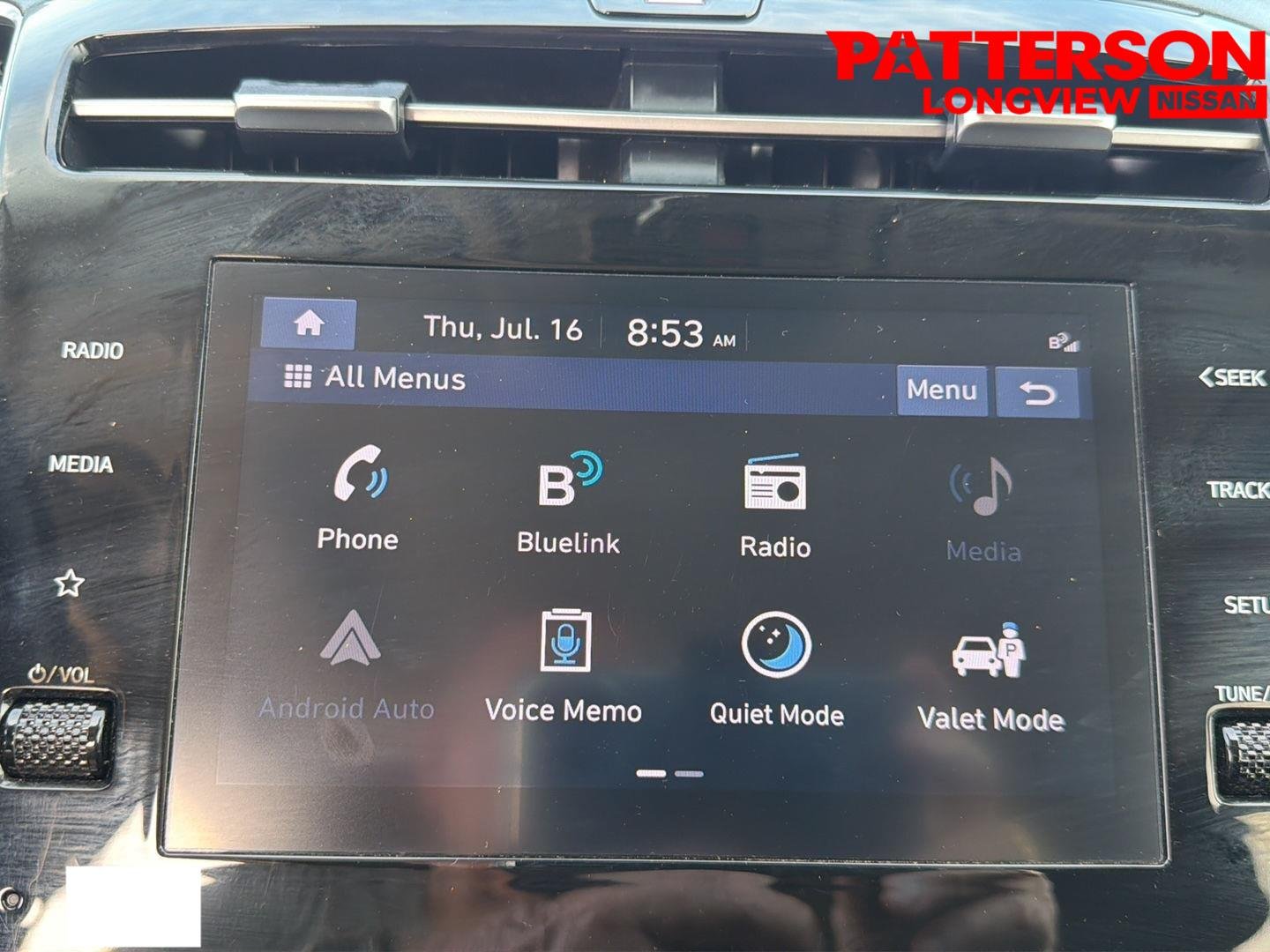 Used 2022 Phantom Black Hyundai SEL image 8