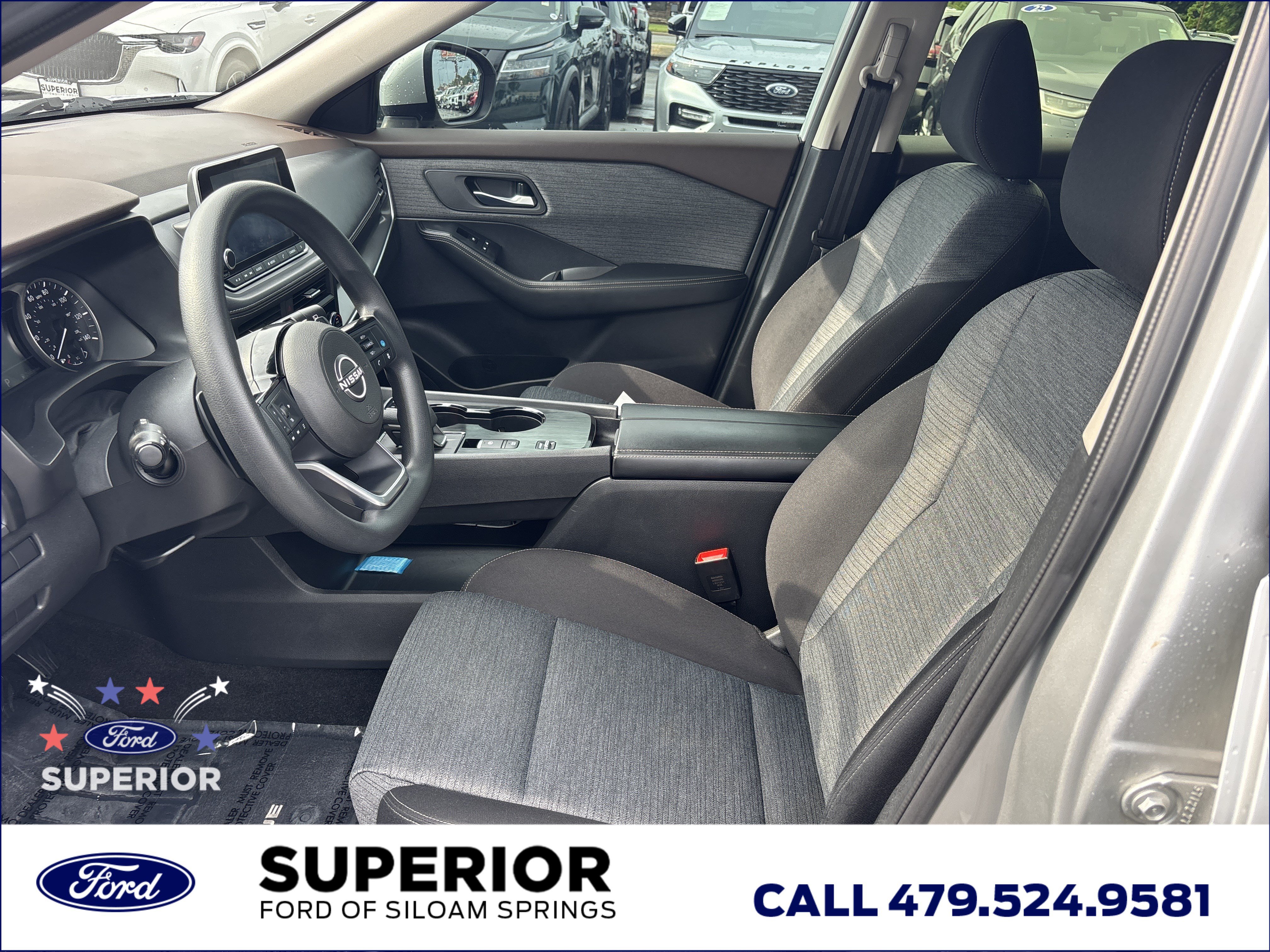 Used 2023 Brilliant Silver Metallic Nissan SV image 14