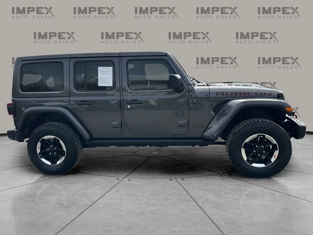 Used 2020 Gray Jeep Unlimited Rubicon image 6