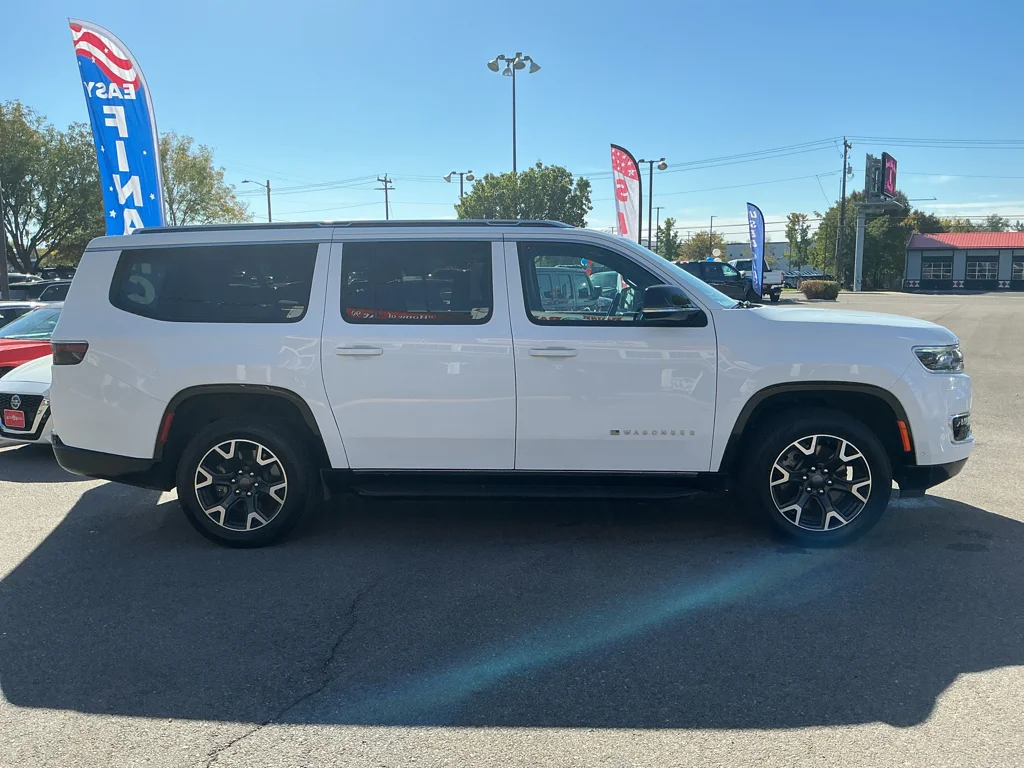 Used 2024 Bright White Clearcoat Jeep Series III image 4