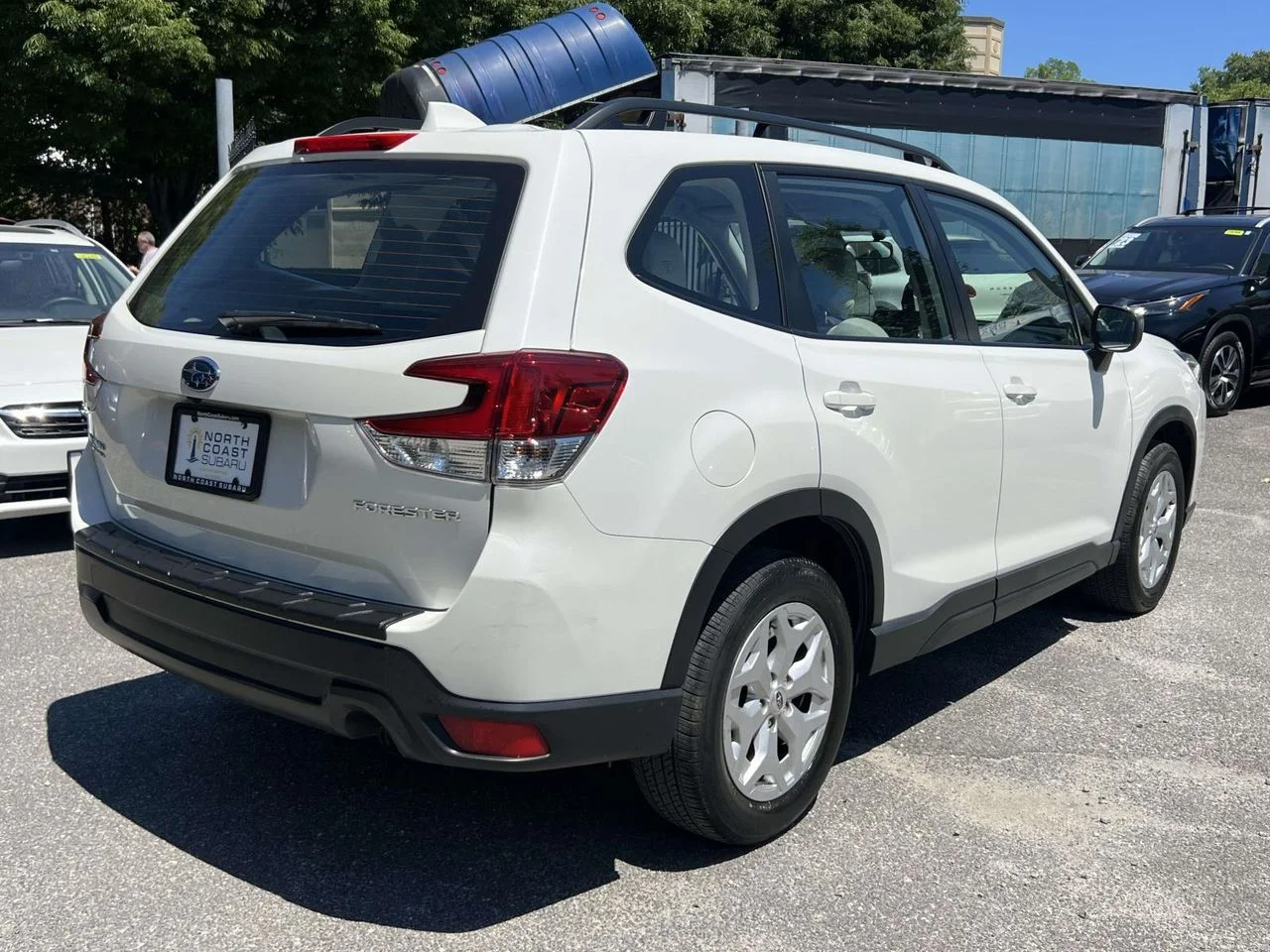 Used 2023 Crystal White Pearl Subaru Base image 6