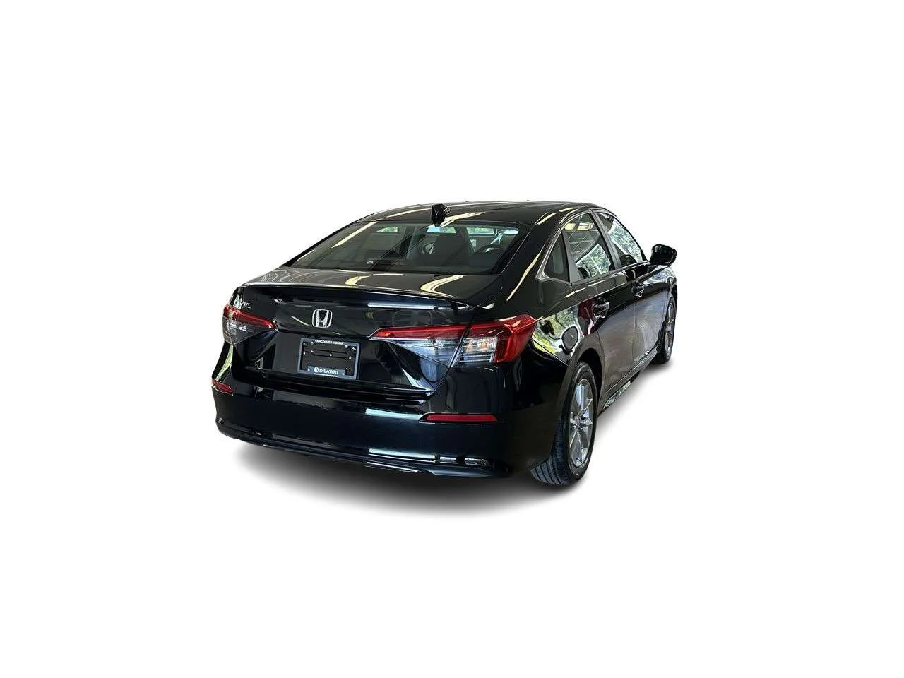 Used 2024 Crystal Black Pearl Honda Sedan EX CVT Certified Pre-Owned   No Accident   L image 12