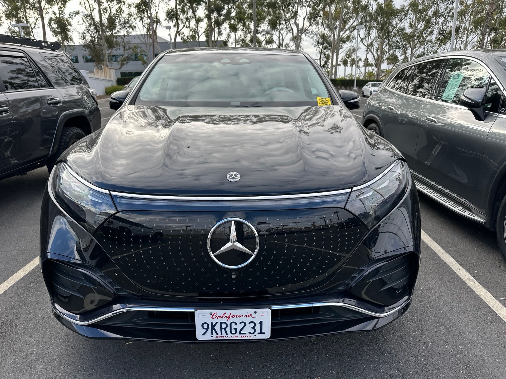 Used 2023 Mercedes-Benz EQS SUV Base with VIN 4JGDM4EB7PA017241 for sale in Lake Forest, CA