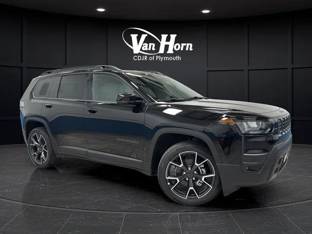 New 2026 Diamond Black Crystal Pearl-Coat Exterior Paint Jeep Limited image 1