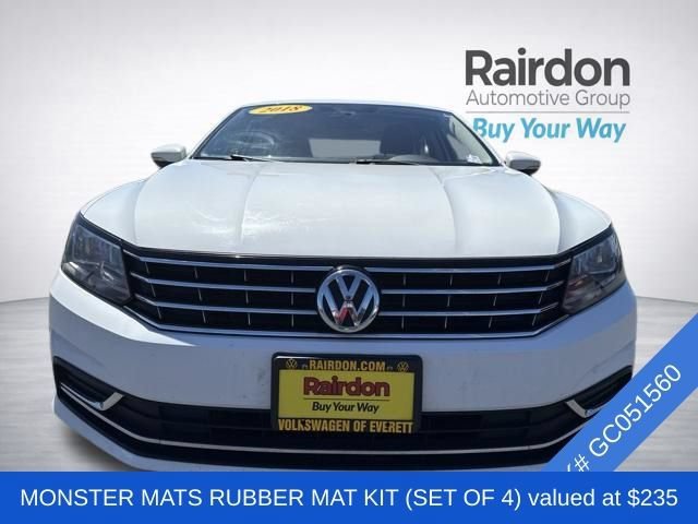 Used 2016 Volkswagen Passat S with VIN 1VWAT7A31GC051560 for sale in Everett, WA