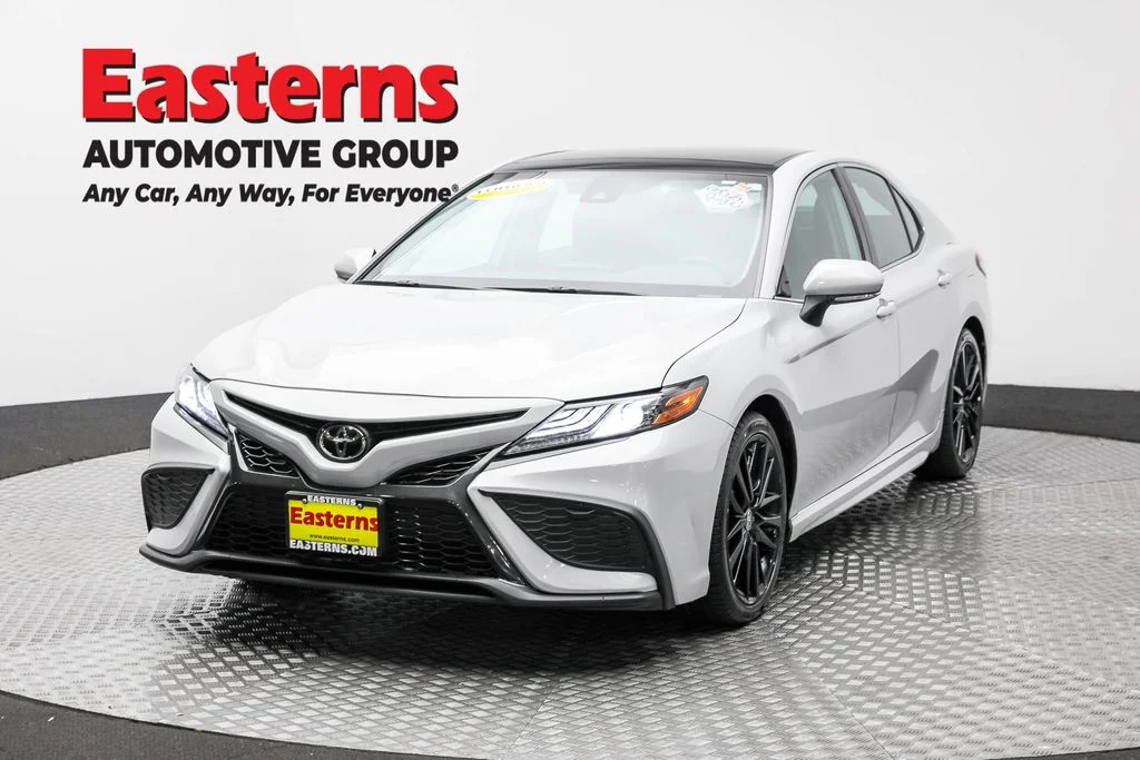 Used 2022 Gray Toyota XSE image 1