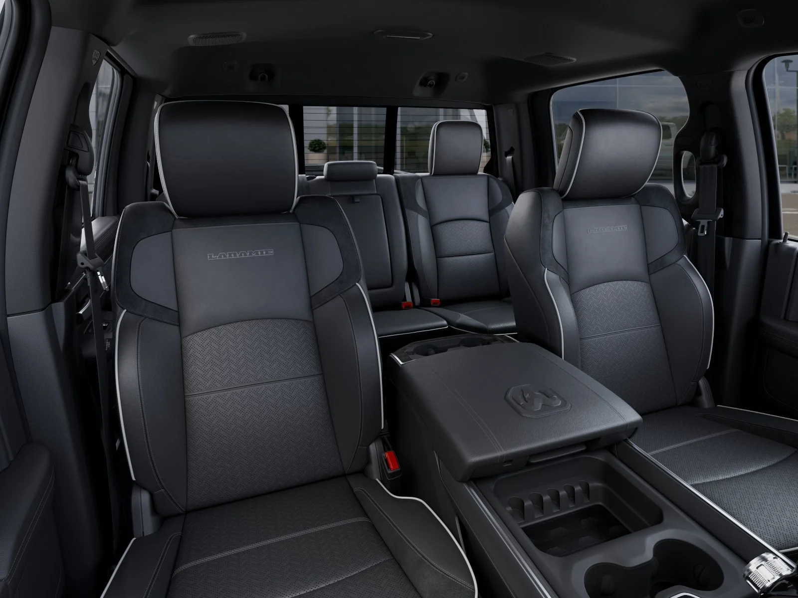 New 2026 Diamond Black Crystal Pearl-Coat Exterior Paint RAM Laramie image 42
