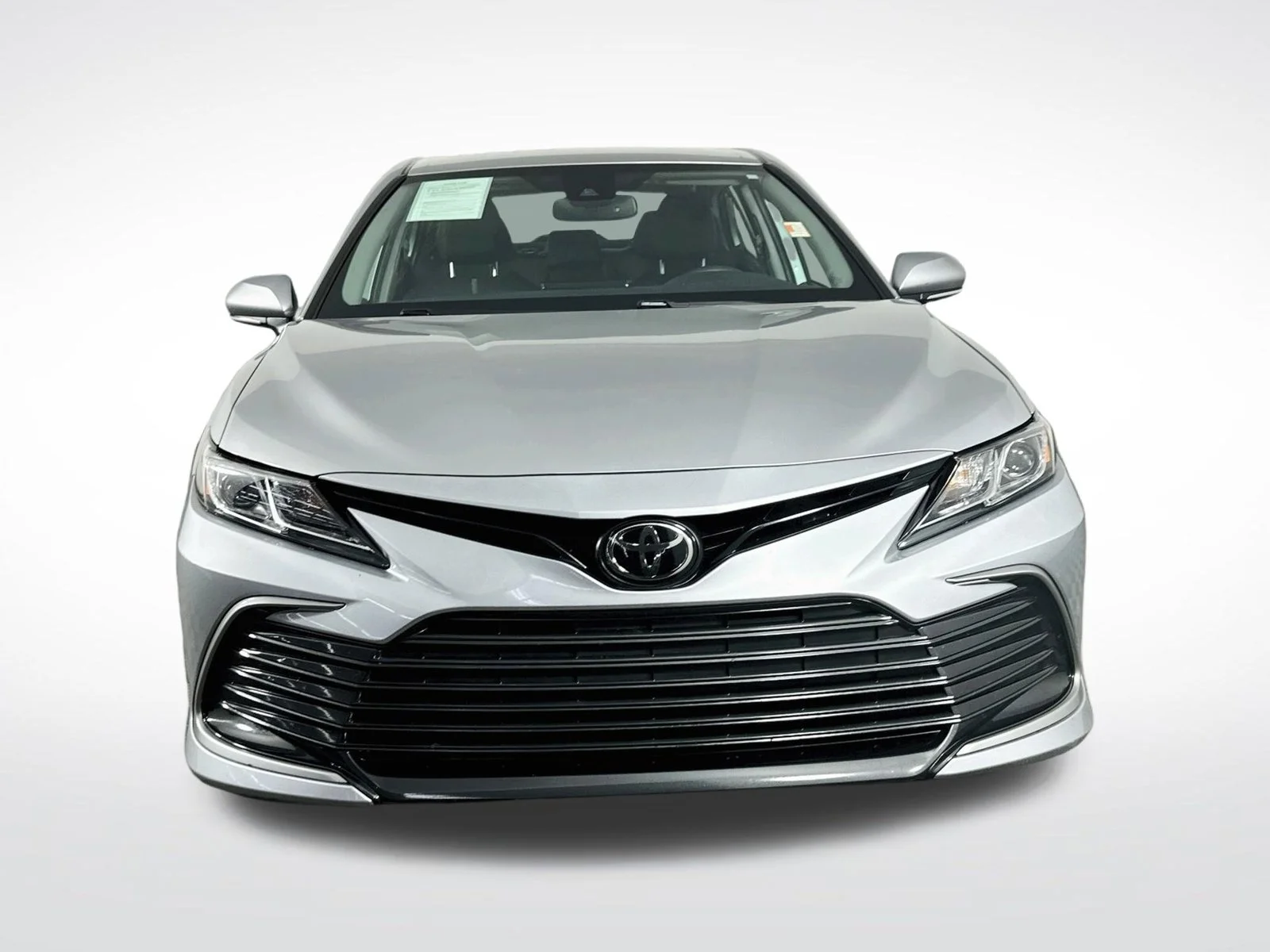 Used 2021 Celestial Silver Metallic Toyota LE image 2