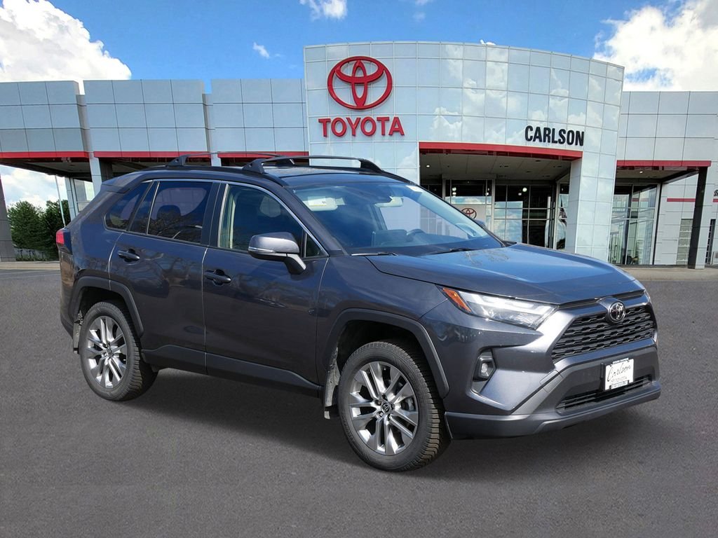 Certified 2023 Toyota RAV4 XLE Premium with VIN JTMA1RFV0PD099575 for sale in Minneapolis, Minnesota