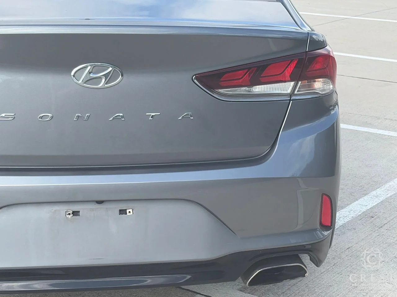 Used 2018 Machine Gray Hyundai SEL image 7