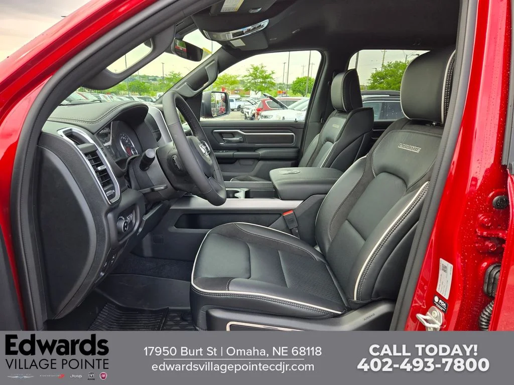 New 2026 Molten Red Pearl-Coat Exterior Paint RAM Laramie image 13