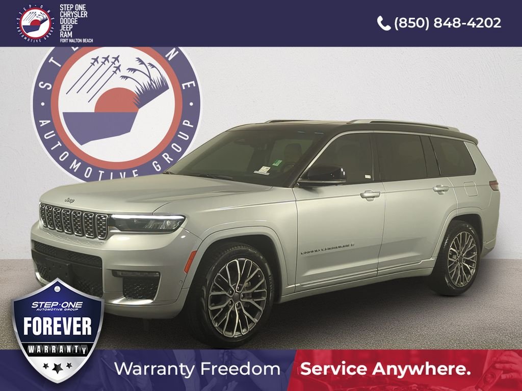 Used 2021 Silver Jeep Summit image 2