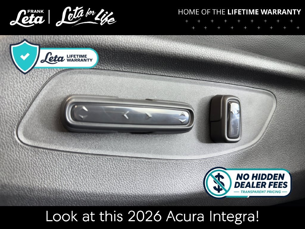 New 2026 Platinum White Pearl Acura w/A-Spec Package image 16