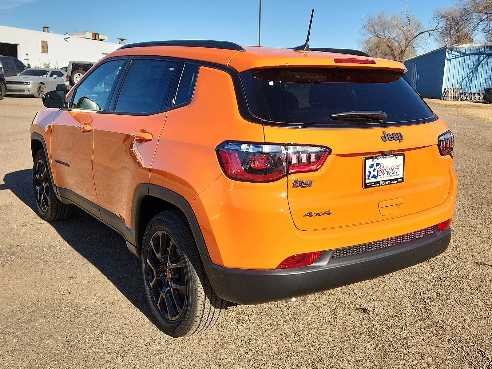 New 2026 Orange Jeep LATITUDE ALTITUDE 4X4 image 3