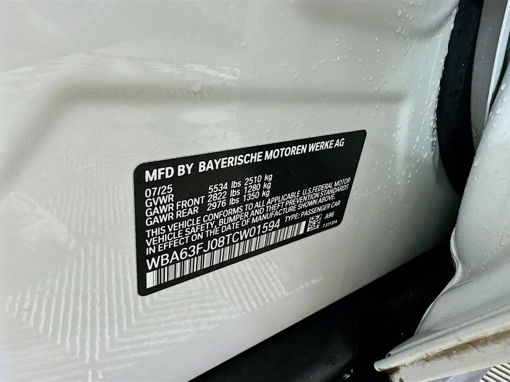 Used 2026 White Metallic BMW 540i xDrive image 32