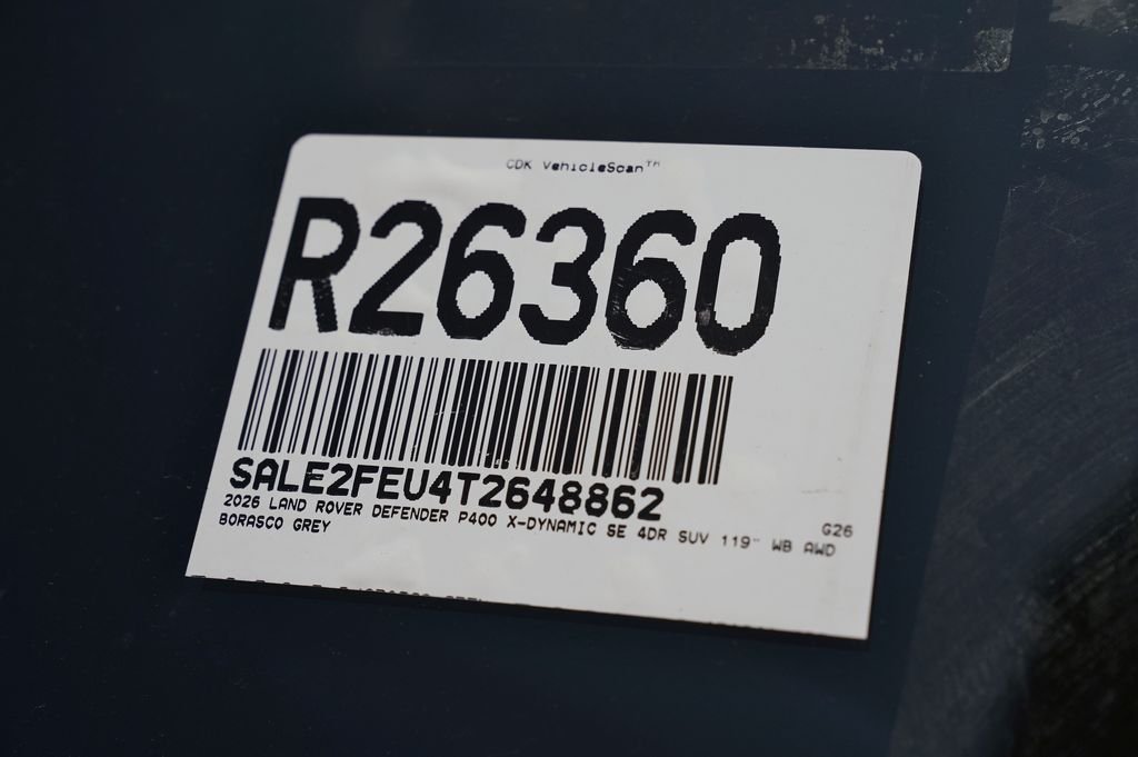 New 2026 Borasco Grey Land Rover X-Dynamic SE image 36