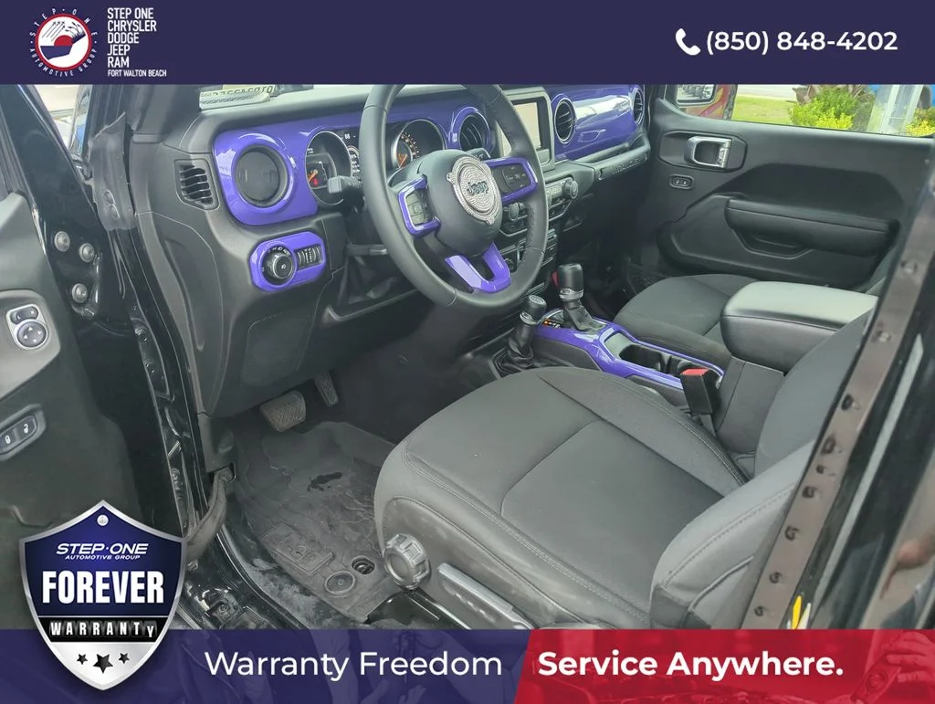 Used 2022 Black Jeep Unlimited High Tide image 10
