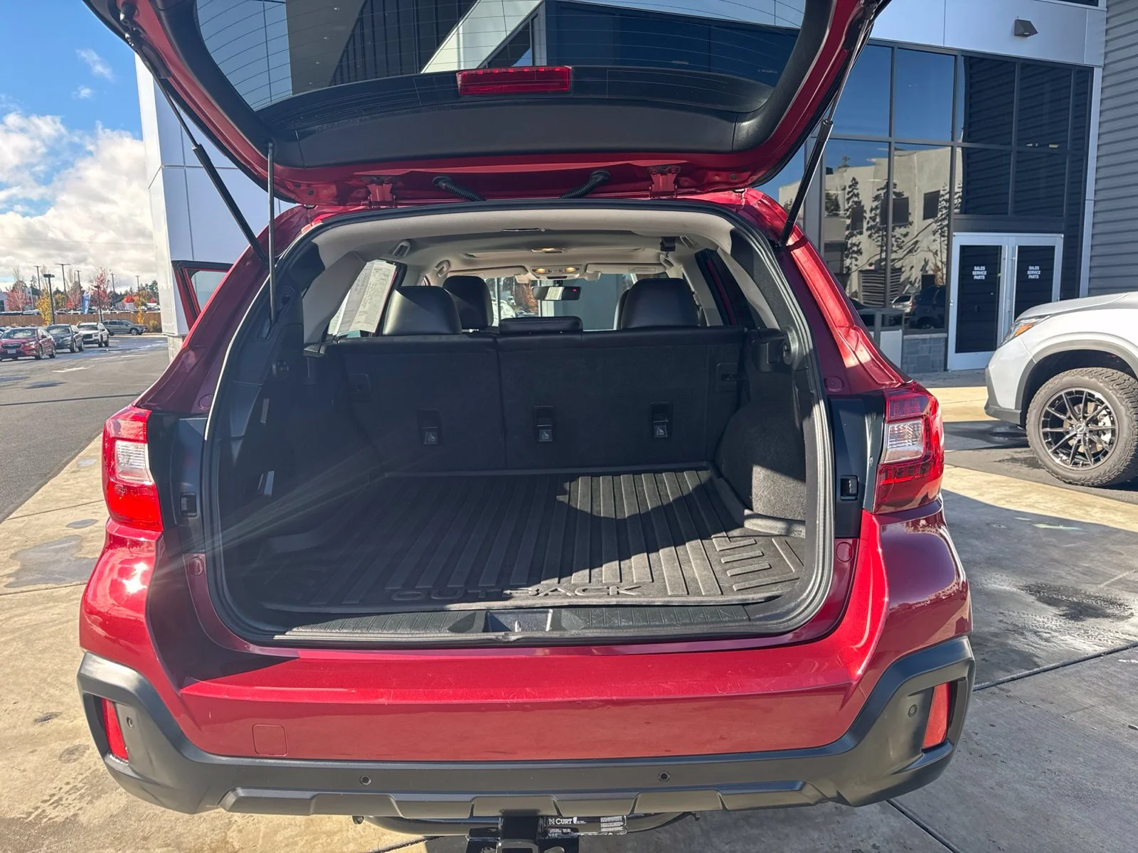 Used 2019 Crimson Red Pearl Subaru 3.6R image 16