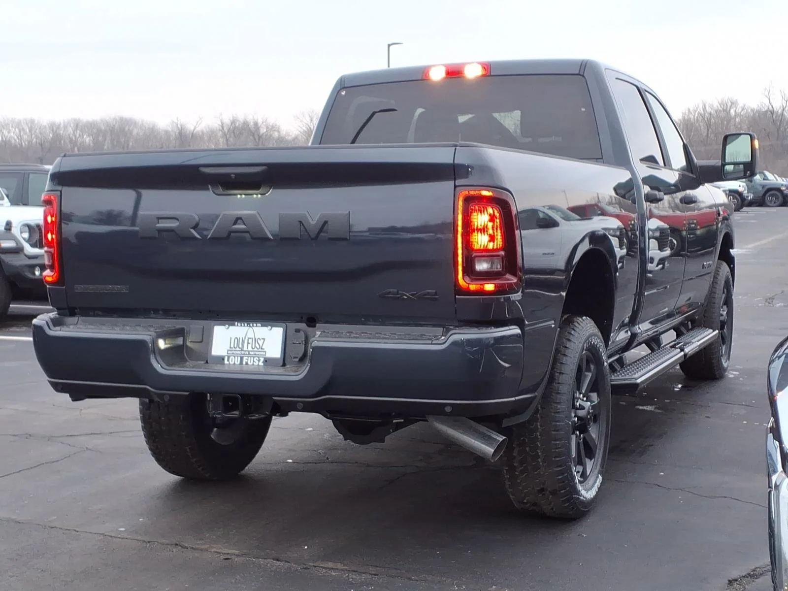 New 2026 Forged Blue Metallic Exterior Paint RAM Big Horn image 16
