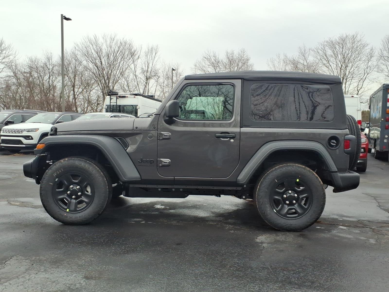 New 2026 Granite Crystal Metallic Clear-Coat Exterior Paint Jeep Sport image 6
