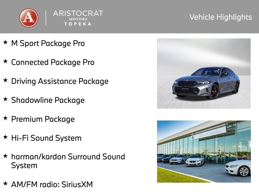 Used 2023 BMW 3 Series M340i with VIN 3MW49FF05P8C79637 for sale in Kansas City