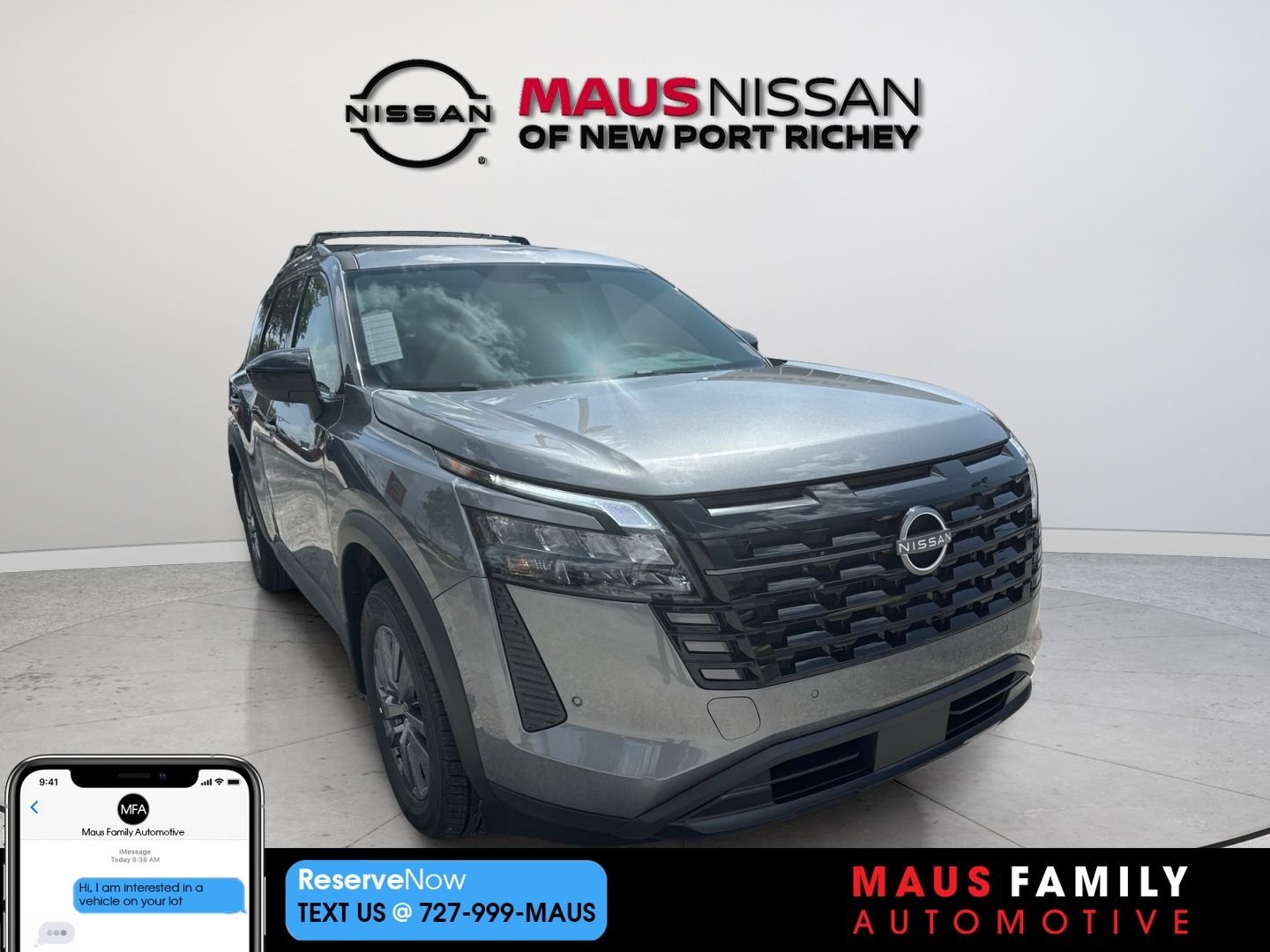 New 2026 Gray Nissan SV image 1