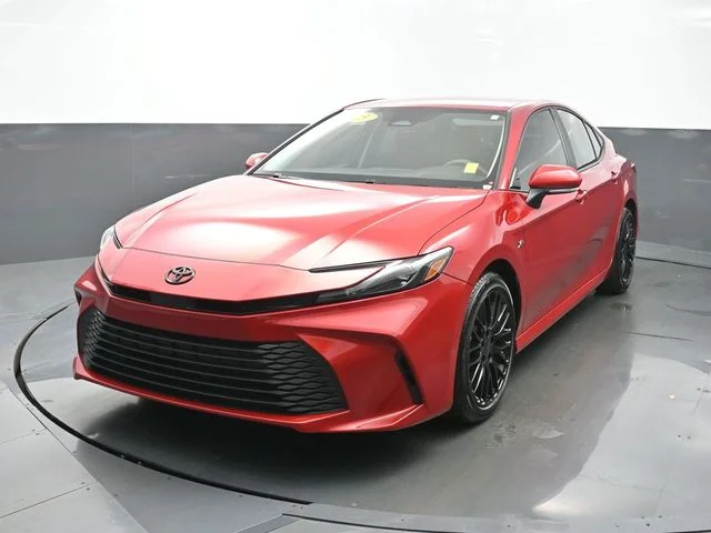 Used 2025 Red Toyota LE image 1