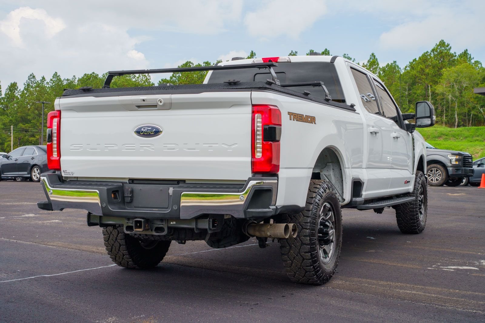 Certified Used 2024 White Ford Lariat image 8