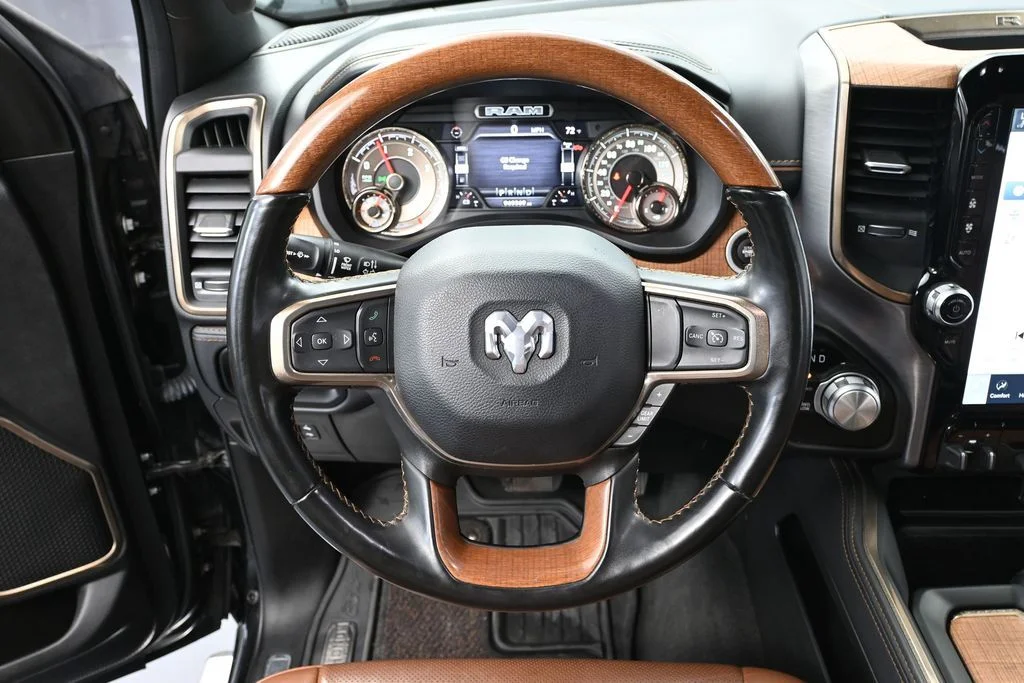 Certified Used 2022 Black Ram Laramie Longhorn image 26