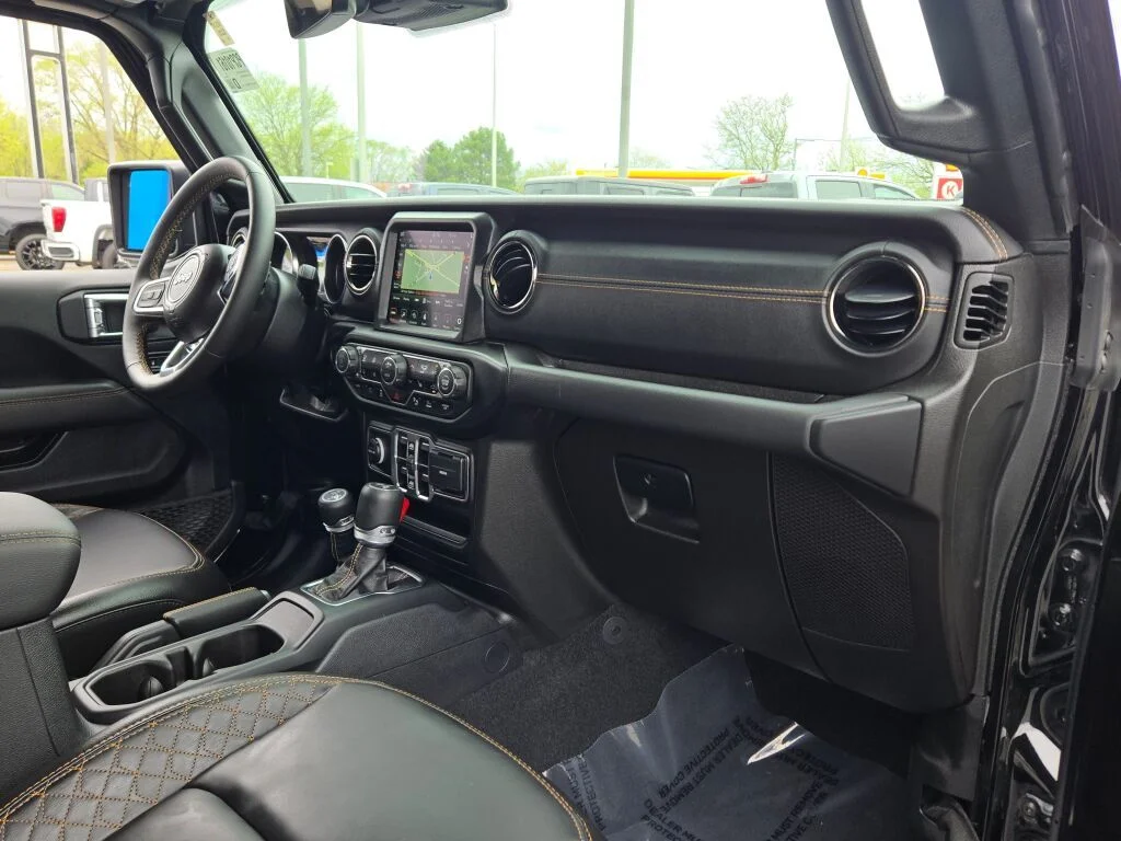 Used 2023 Black Jeep Sahara 4xe image 7
