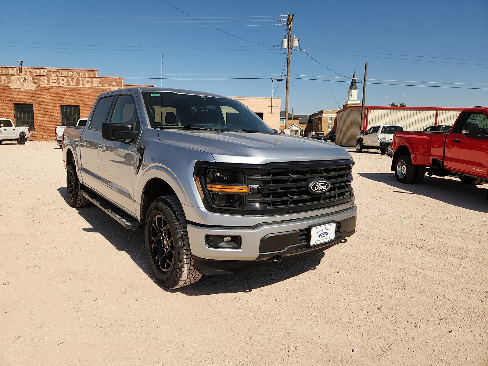 New 2026 Iconic Silver Metallic Ford XLT image 1
