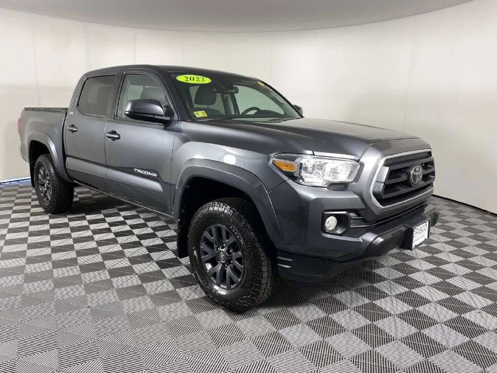 Used 2022 Magnetic Gray Metallic Toyota SR5 image 1