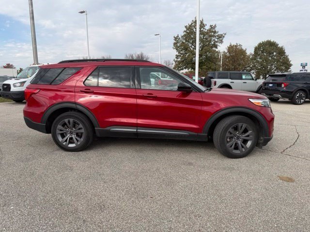 Certified Used 2022 Red Metallic Ford XLT image 16