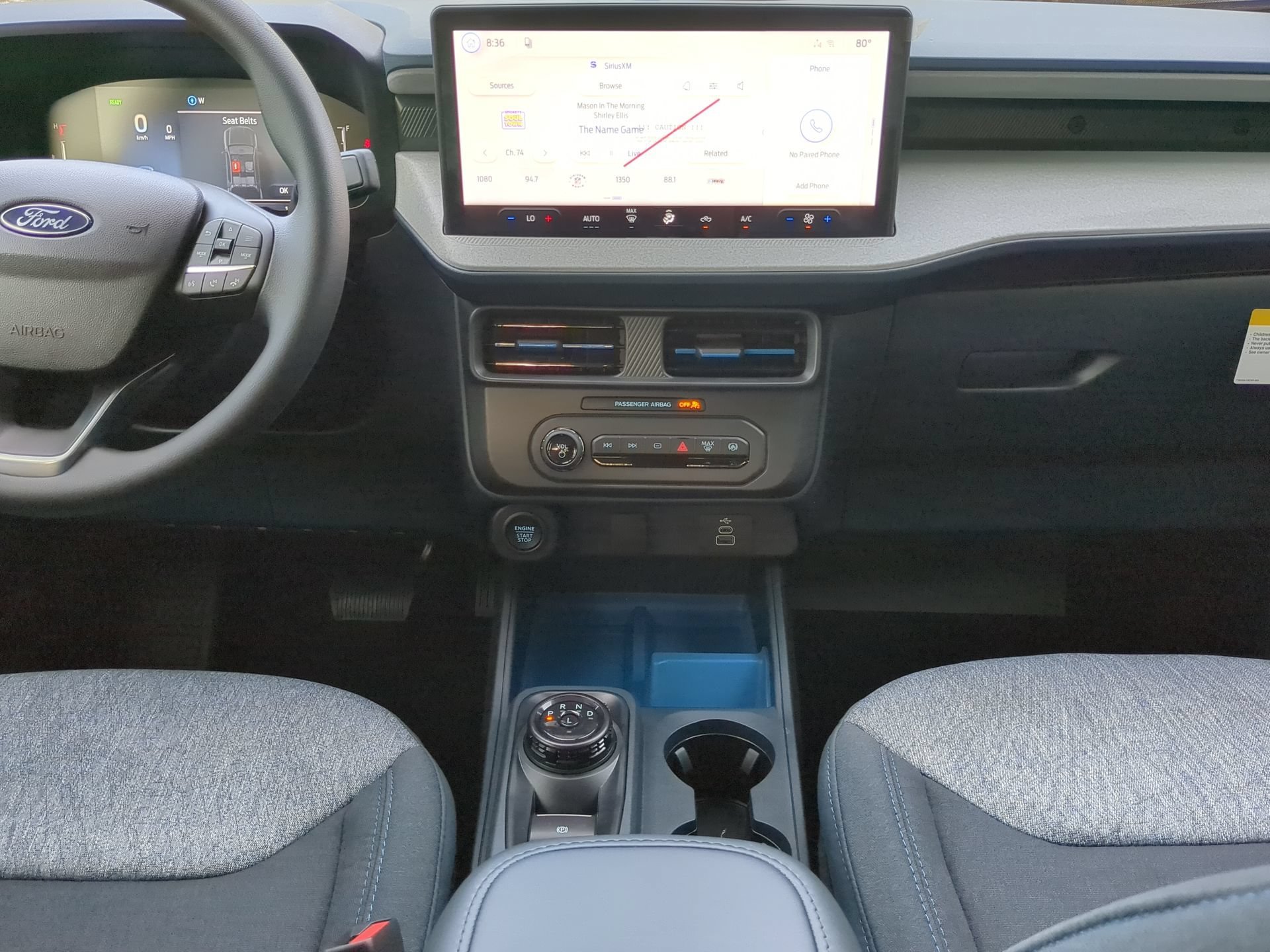 New 2026 Carbonized Gray Metallic Ford XLT image 49