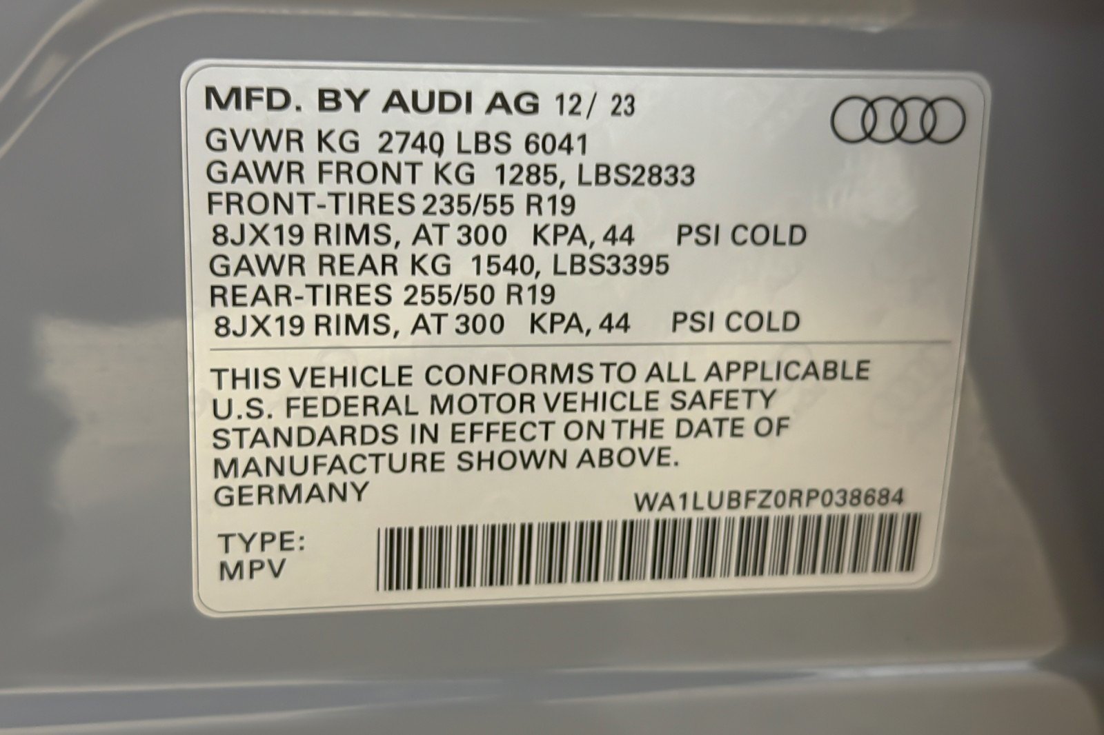 Used 2024 Pebble Gray Audi Premium Plus 55 quattro image 26