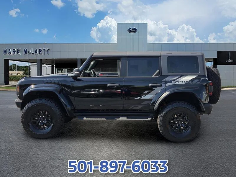 Used 2024 Shadow Black FORD RAPTOR 4 DOOR ADVANCED 4X4 image 2