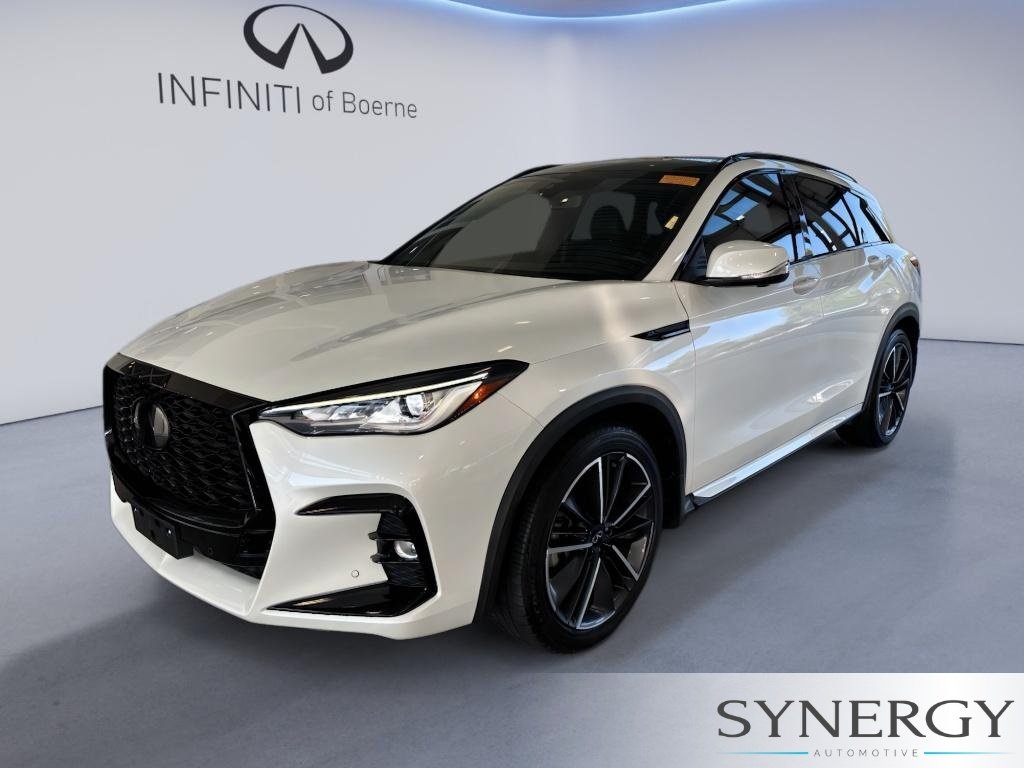 Certified Used 2023 Radiant White INFINITI SPORT image 1