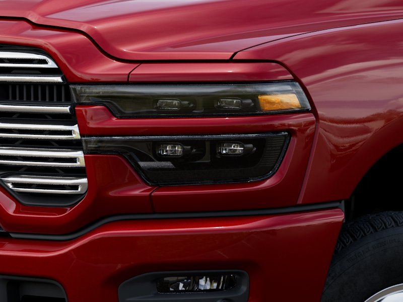 New 2026 Molten Red Pearl-Coat Exterior Paint RAM LARAMIE image 6