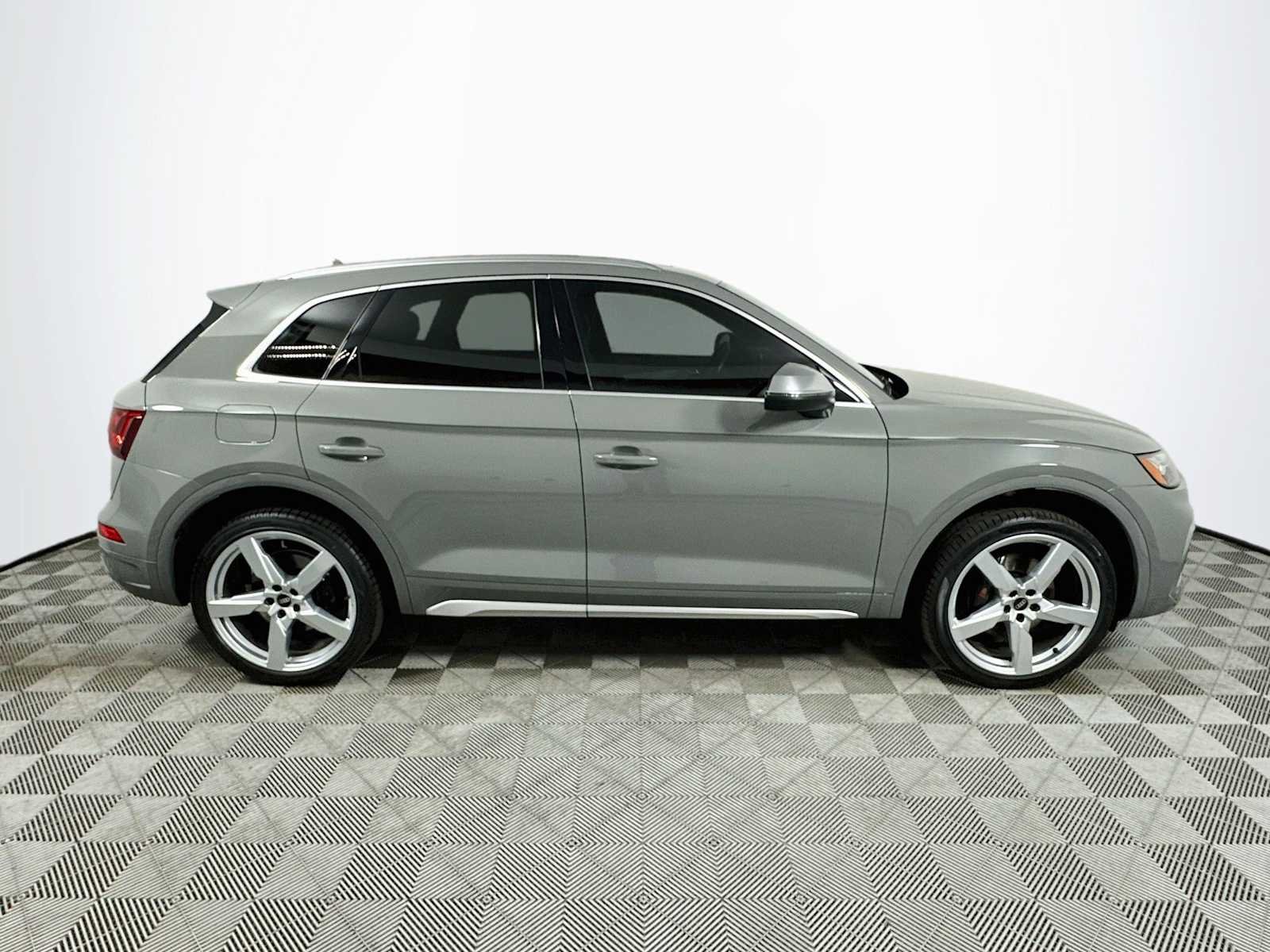 Used 2021 Quantum Gray Audi Premium Plus image 8