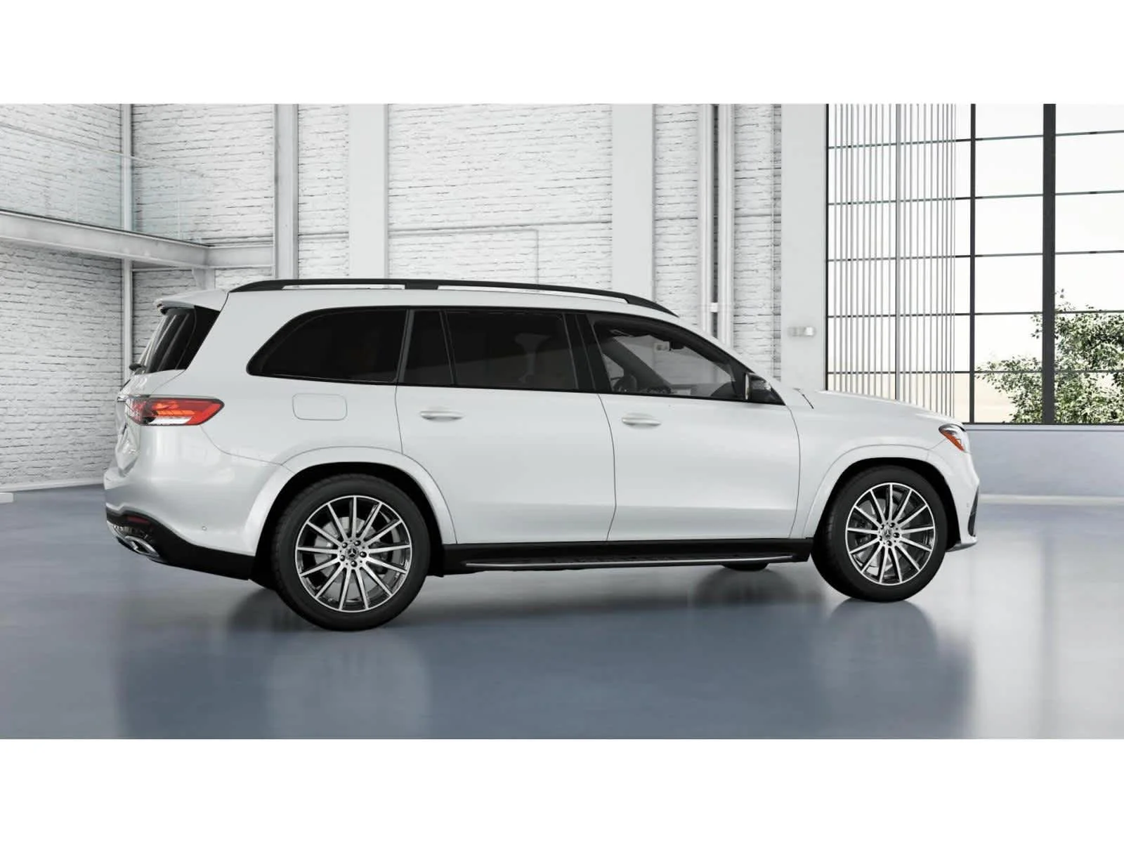 Used 2024 MANUFAKTUR Moonlight White Metallic Mercedes-Benz GLS 450 image 17