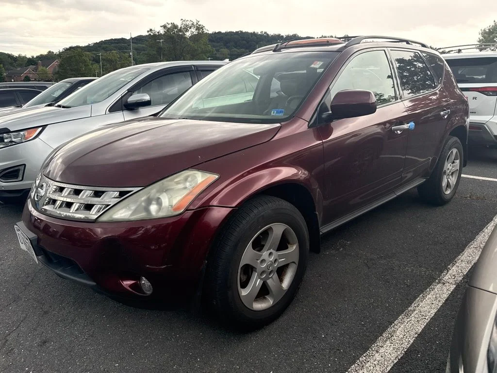 Used 2005 Nissan Murano SL with VIN JN8AZ08WX5W439153 for sale in Harrisonburg, VA