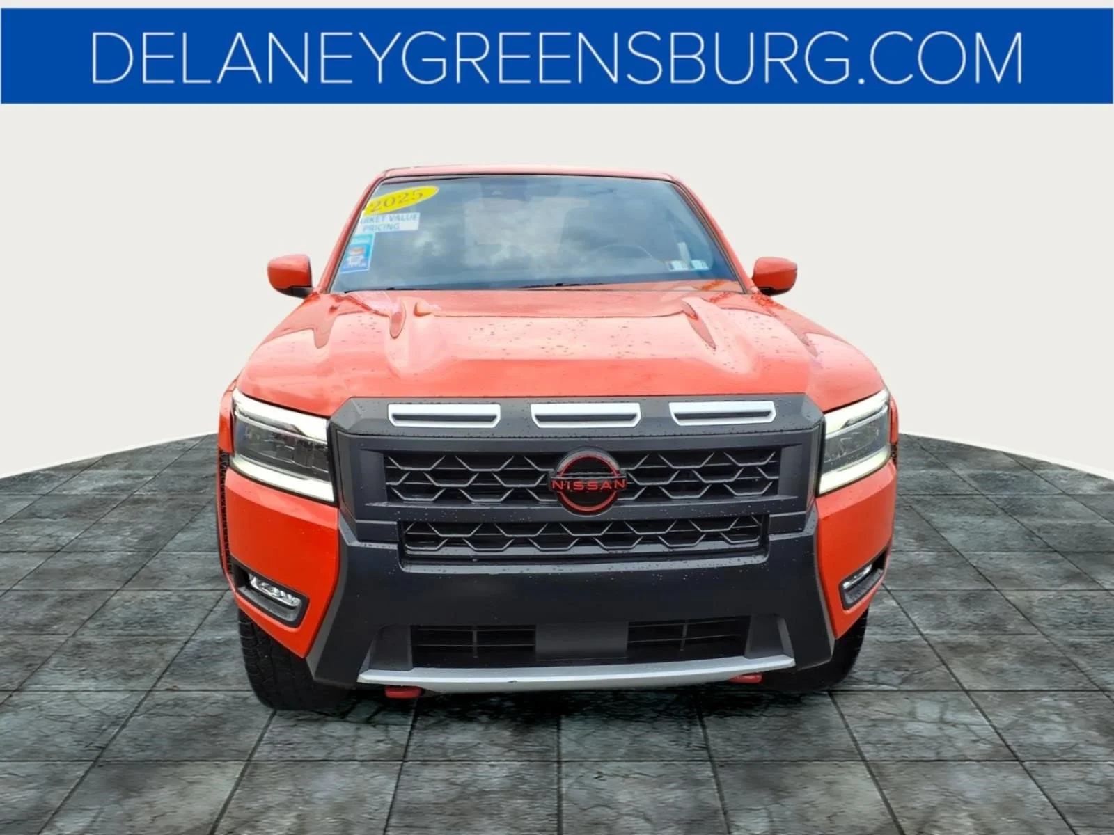 Used 2025 Afterburn Orange Ecg Nissan PRO-4X image 8