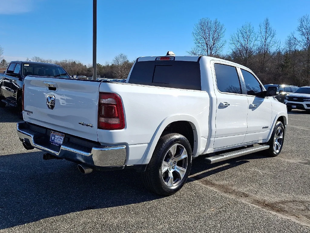 Used 2022 Bright White Clearcoat Ram Laramie image 12