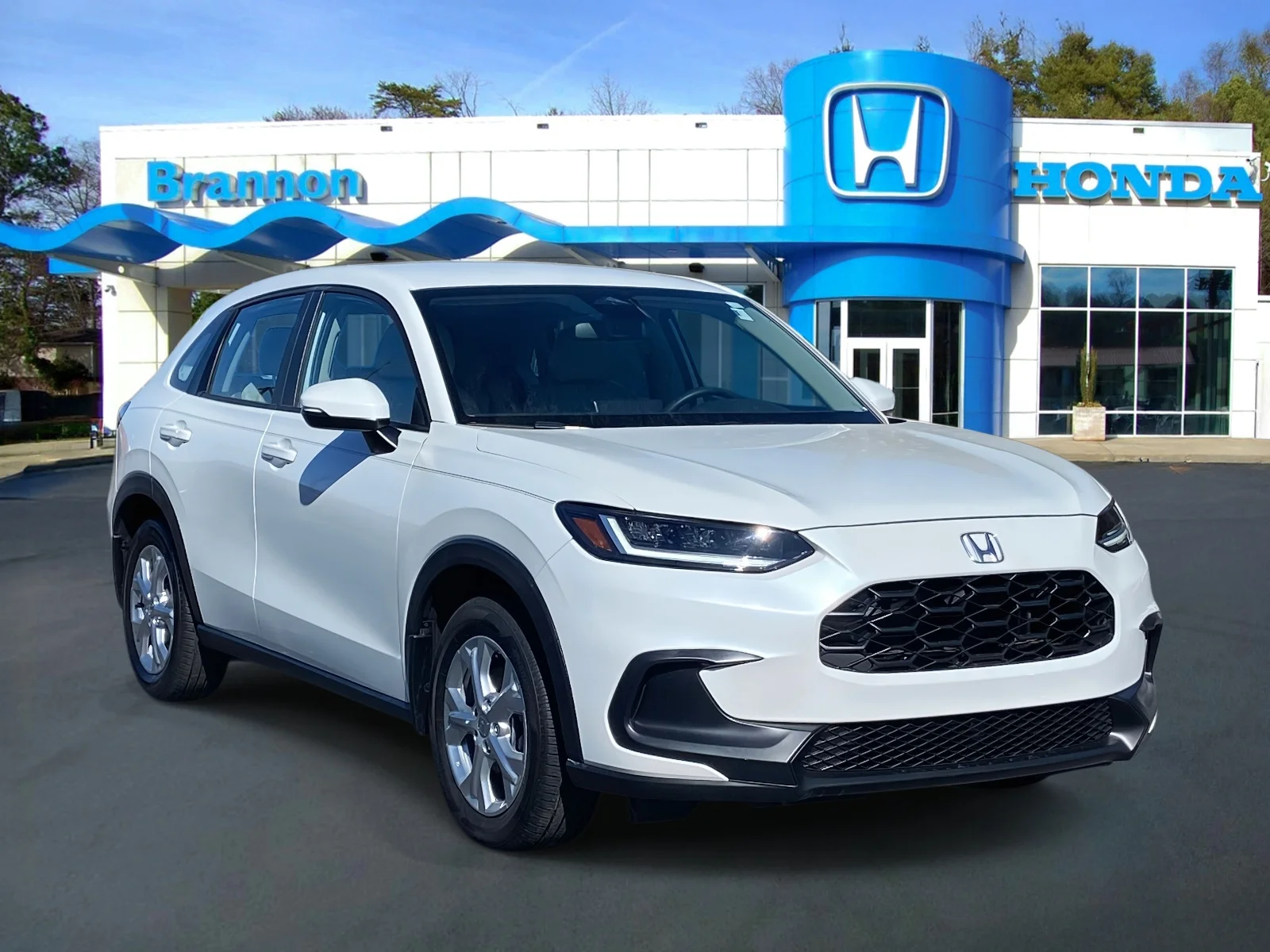 Used 2024 White Honda LX 2WD CVT image 1