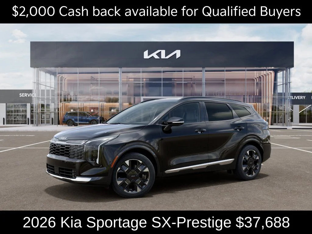 New 2026 Ebony Black Kia SX Prestige image 4