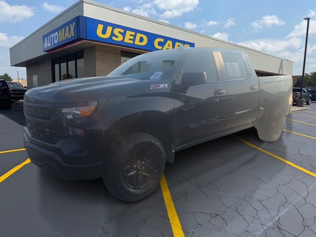 Used 2022 Black Chevrolet Custom Trail Boss image 1
