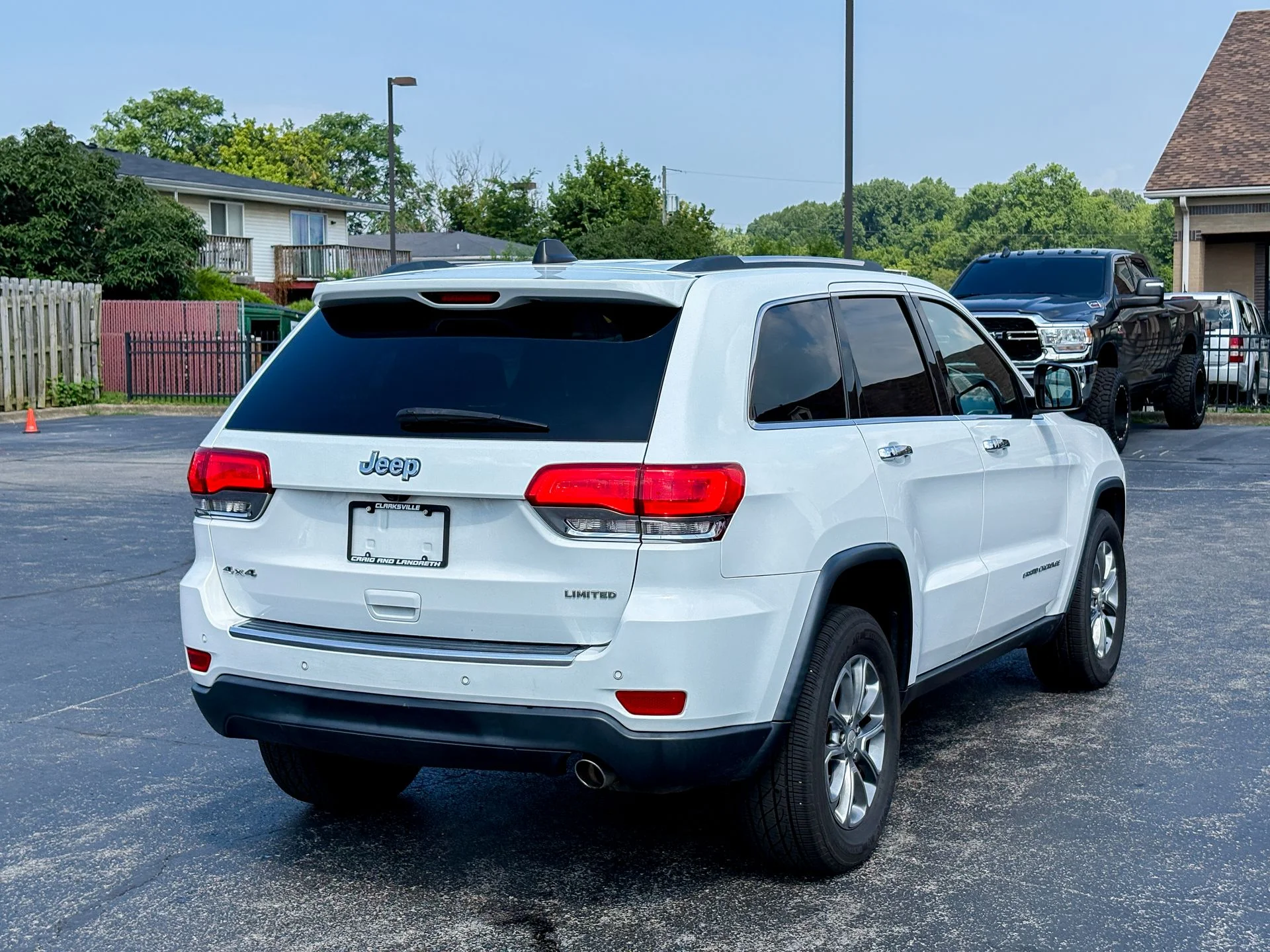 Used 2016 White Jeep Limited image 8