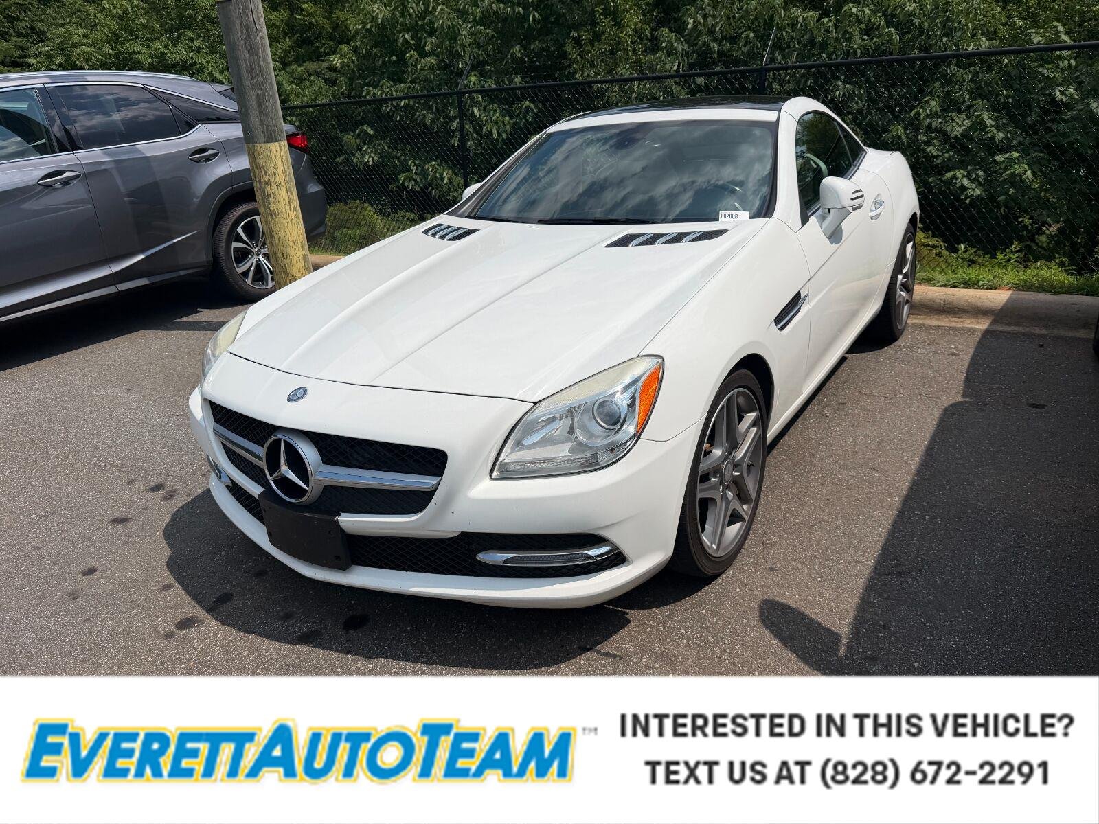 Used 2015 White Mercedes-Benz SLK 250 image 1