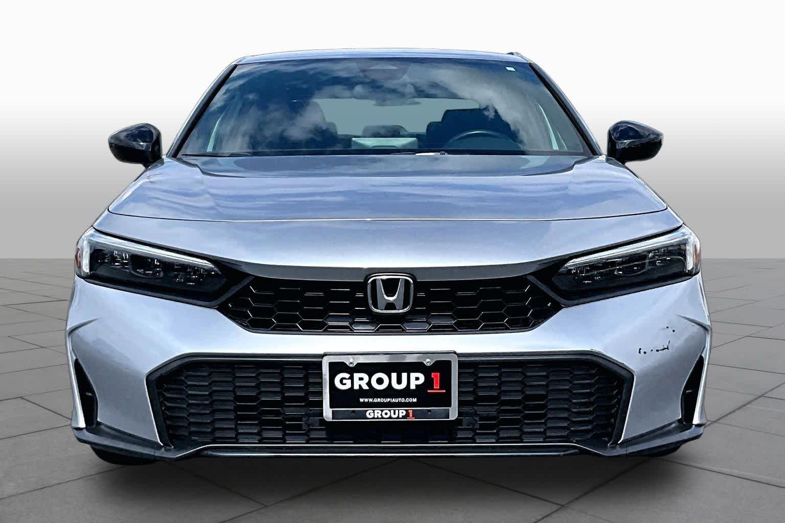 Used 2025 Solar Silver Metallic Honda Sport image 4
