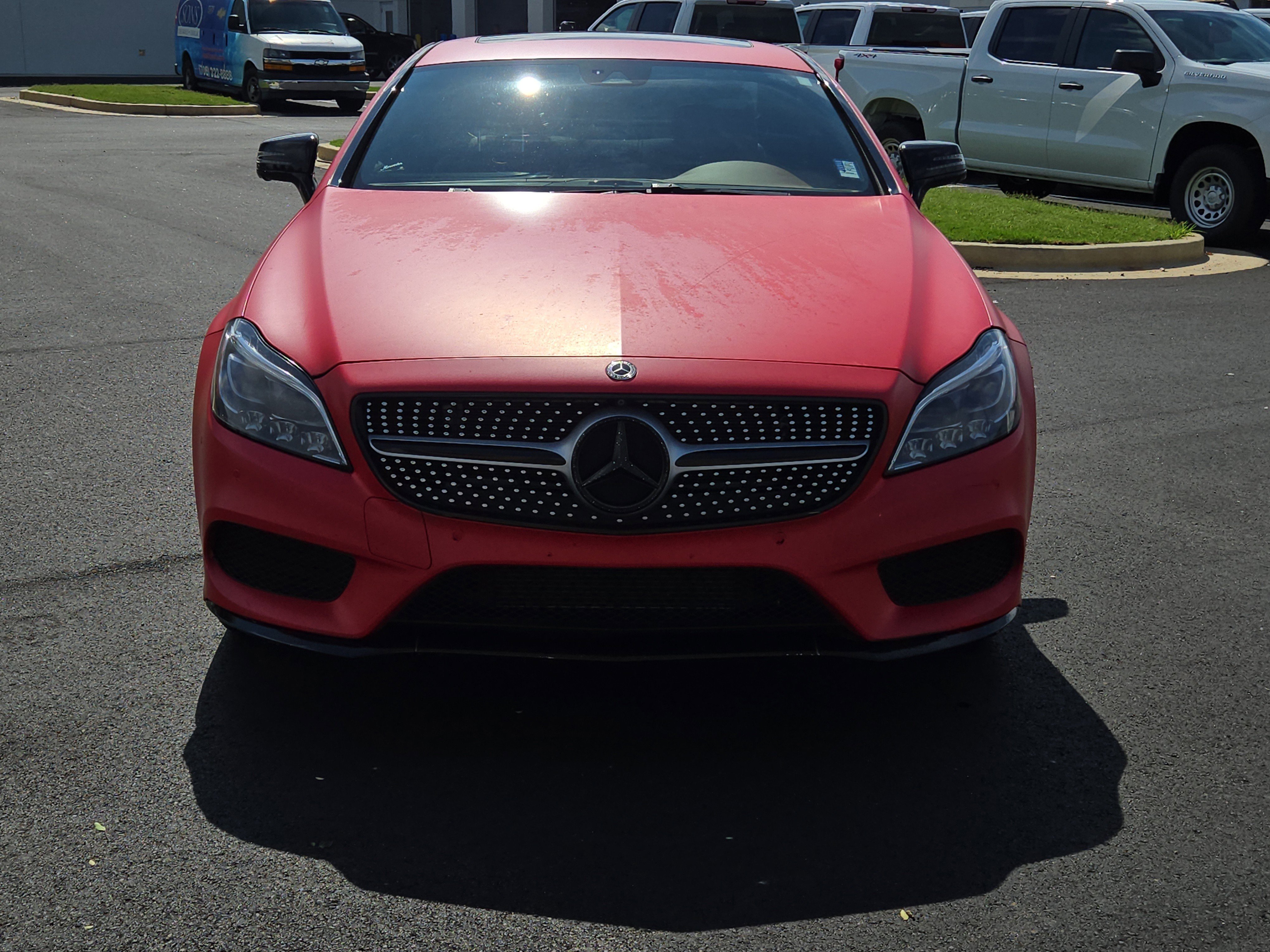Used 2018 Red Mercedes-Benz 4MATIC® image 4